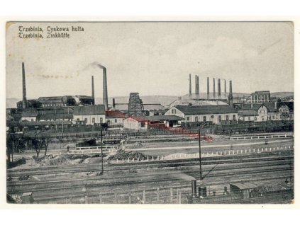 Polsko, Trzebinia, Cynkowa hutta, cca 1929