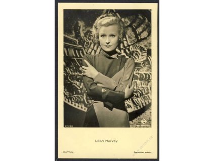 Herečka, Lilian Harvey, foto Hämmerer, cca 1930