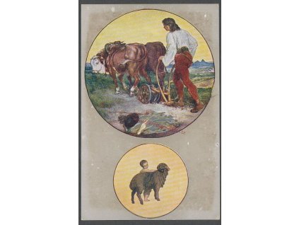 Josef Mánes, Měsíce – Březen, cca 1930