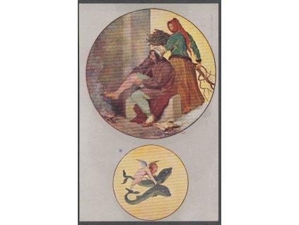 Josef Mánes, Měsíce – Únor, cca 1930