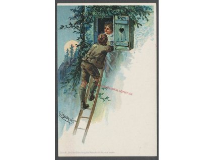 Z cyklu „Lied der Liebe“, cca 1900