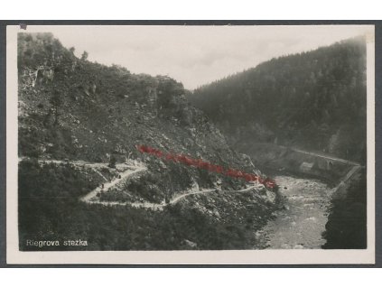 58 - Semilsko, Riegrova stezka, cca 1930