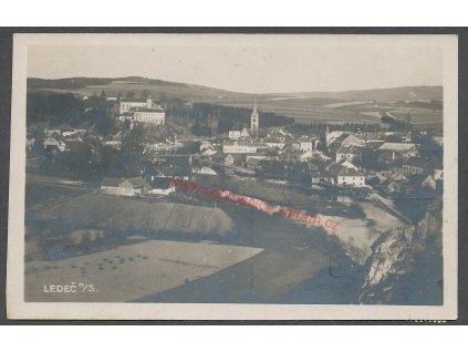 17- Havlíčkobrodsko, Ledeč nad Sázavou, cca 1930