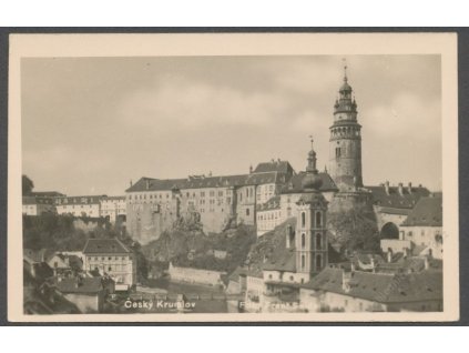 13 - Český Krumlov, zámek, foto seidel, ca 1930