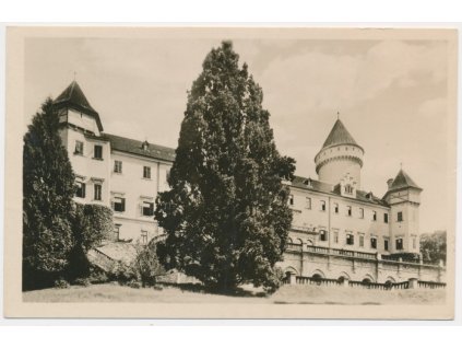 01 - Benešov, Státní zámek Konopiště, cca 1955