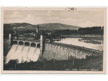 66 - Trutnovsko, Těšnov, Labská přehrada, Grafo čuda, cca 1930