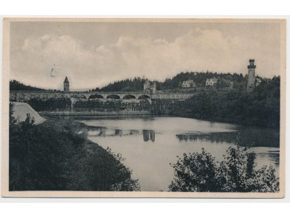 66 - Trutnovsko, Labská přehrada Těšnov, cca 1935