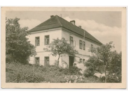 27 - Kladensko, Zákolany, Rodný dům A. Zápotockého, cca 1949