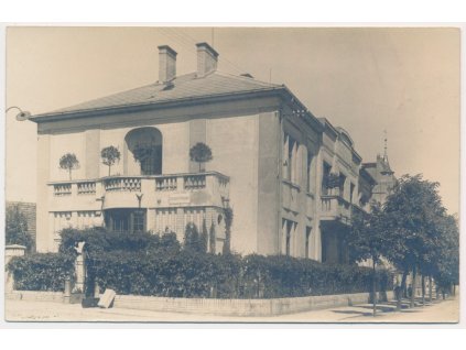 40 - Nymbursko, Poděbrady, Pension "Buchar", cca 1940