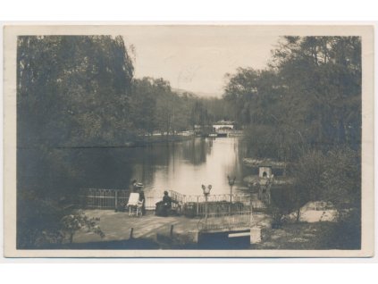 49 - Praha, partie ve Stromovce, cca 1908