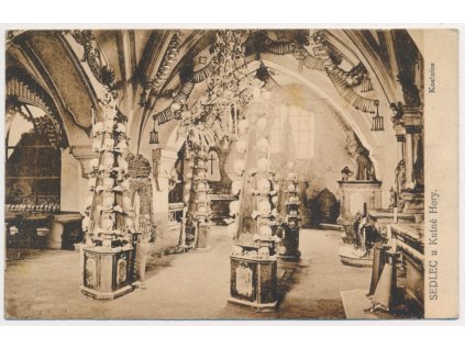 31 - Kutnohorsko, Sedlec, Kostnice, Nakl. K. Zuna, cca 1915