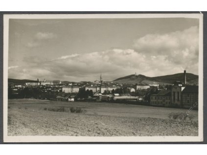 Slovensko, Levoča, pohled na město, ca 1930