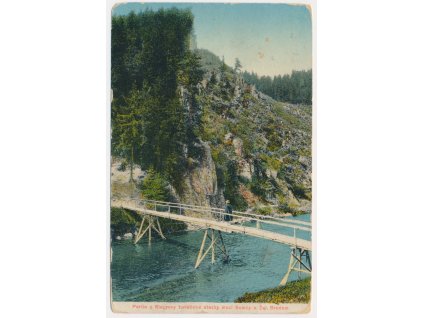 58 - Semilsko, Partie z Riegrovy turistické stezky, cca 1916