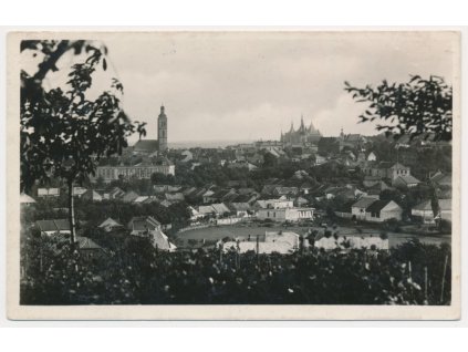 31 - Kutná Hora, celkový pohled, Grafo Čuda, cca 1944