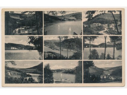 71 - Vsetínsko, Bystřička, 9 - ti záběr, foto Bittner, cca 1930