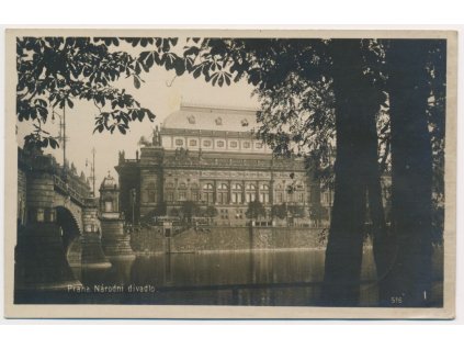 49 - Praha, Národní divadlo, cca 1926