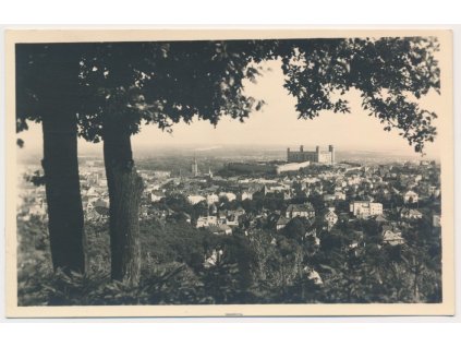 Slovensko, Bratislava, celkový pohled, cca 1947