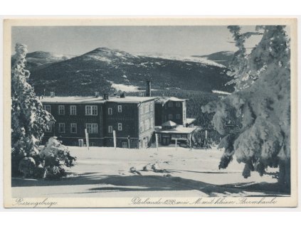 66 - Trutnovsko, Špindlerův Mlýn, Peterbaude, zimní partie, cca 1935