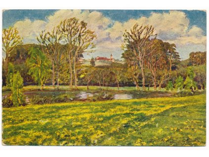 12 - Českobudějovicko, Borovany,, dle originálu R. Dvořáka, cca 1924