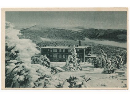 66 - Trutnovsko, Krkonoše, Špindlerův Mlýn, Peterbaude, cca 1930