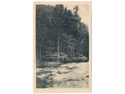 70 - Orlickoústecko, partie u Zemské brány "Čihák", cca 1927