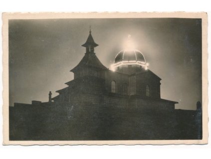 71 - Vsetínsko, Radhošť, noční partie, cca 1940