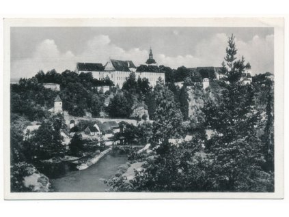 64 - Táborsko, Lázně Bechyně, celkový pohled, cca 1940