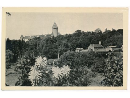 01 - Benešovsko, zámek Konopiště, cca 1945