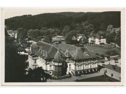 73 - Zlínsko, Luhačovice, Janův dům, Grafo Čuda, cca 1943