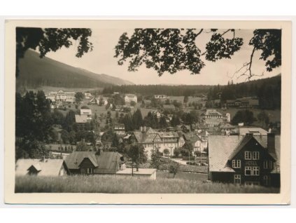 66 - Trutnovsko, Špindlerův Mlýn, celkový pohled, cca 1947