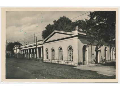 65 - Teplice, Hadí lázně, lázeňská budova, cca 1957