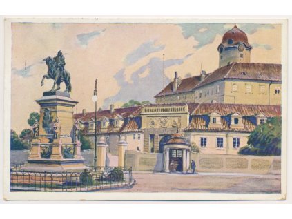 40 - Nymbursko, Lázně Poděbrady, Zámek, cca 1940