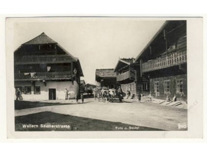 48 - Prachaticko, Volary, Säumerstrasse, ca 1937