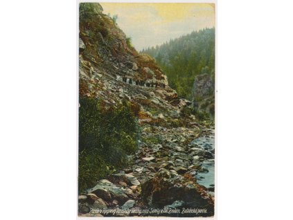 58 - Semilsko, Riegrova stezka u Žel. Brodu, Balkánská partie, cca  1914