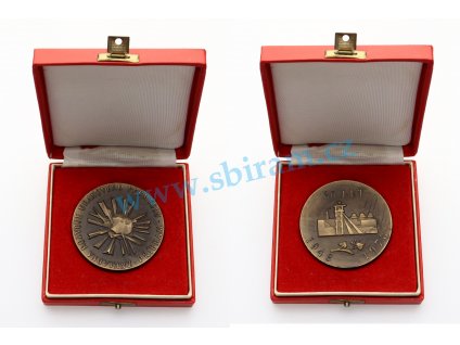 ČSSR, AE medaile 30 let Uranového průmyslu, průměr 60 mm, stav 1/1