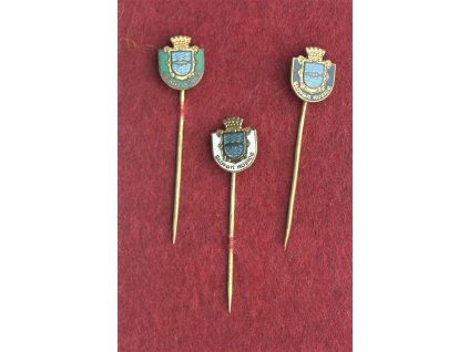 ČSSR, 3 ks pamětních odznaků Slovan Rosice, stavy 1/1