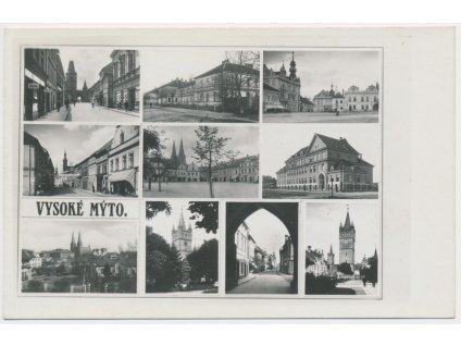 70 - Orlickoústecko, Vysoké Mýto, 10 - ti záběr, cca 1940