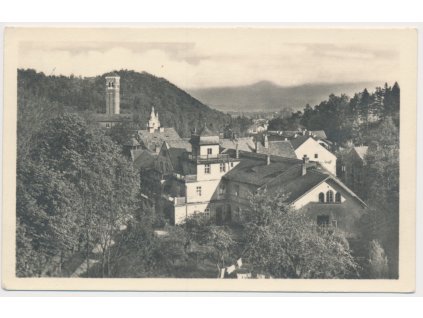 65 - Teplicko, Dubí, pohled na město, cca 1953