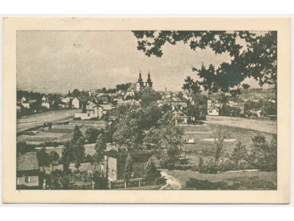 59 - Sokolovsko, Kynšperk nad Ohří, celkový pohled, cca  1947
