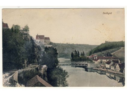 64 - Táborsko, Bechyně, ca 1925