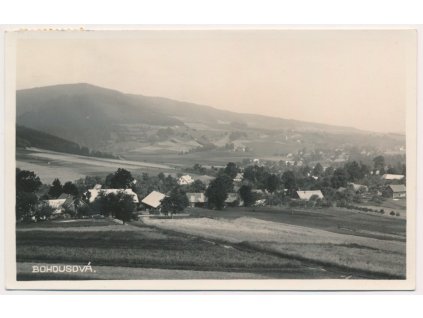 70 - Orlickoústecko, Bohousová, celkový pohled, cca 1936