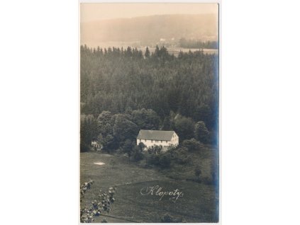 70 - Orlickoústecko, Klopoty, pohled na osadu, cca 1940