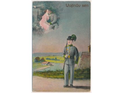 Vojenská, "Vojínův sen", cca 1915