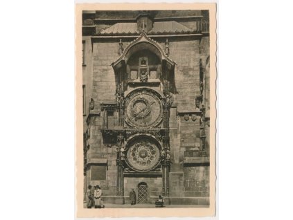 49 - Praha, Staroměstský orloj, cca 1941