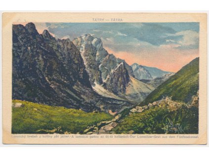 Slovensko, Lomnický hrebeň, cca 1927