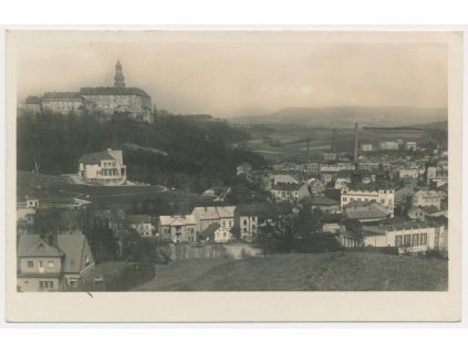 38 - Náchod, celkový pohled, cca 1944