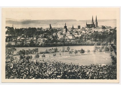 70 - Orlickoústecko, Vysoké Mýto, celkový pohled, cca 1947