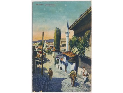 Bosna a Hercegovina, Sarajevo, Turski predio, cca 1917
