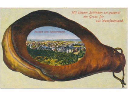 Německo, Bocnum vom Bismarckturm, cca 1930