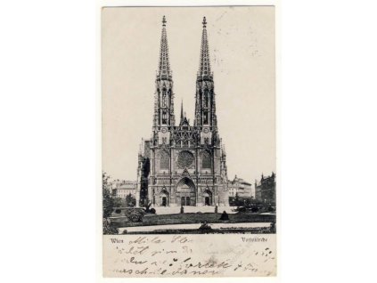 Austria, Vienna, Votive Church, ca 1900